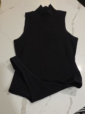 Re/Done Black Bodysuit